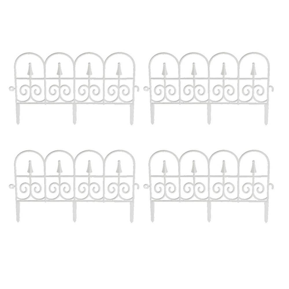 Garden Plastic Fence Border Edging Panel Lawn Covers Yard Outdoor Decor