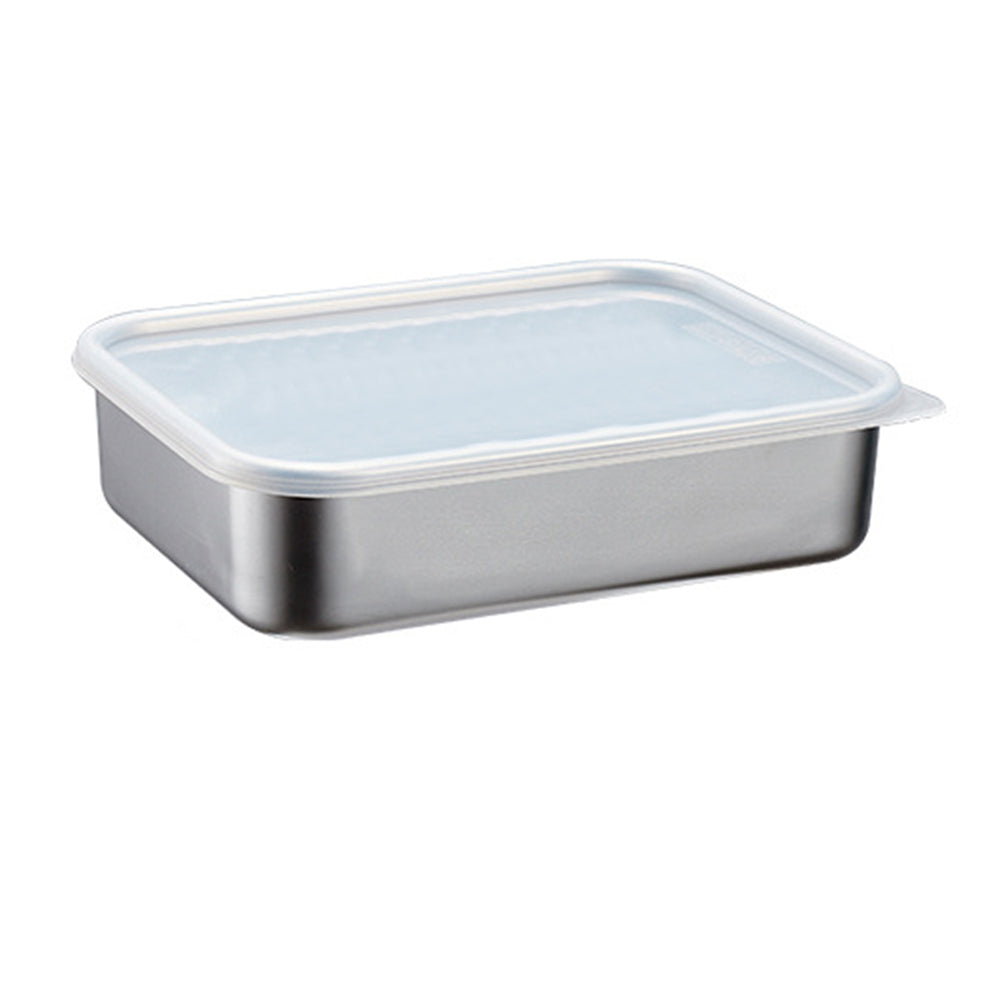 Stainless Steel Insulation Preservation Food Container with Clear Lid