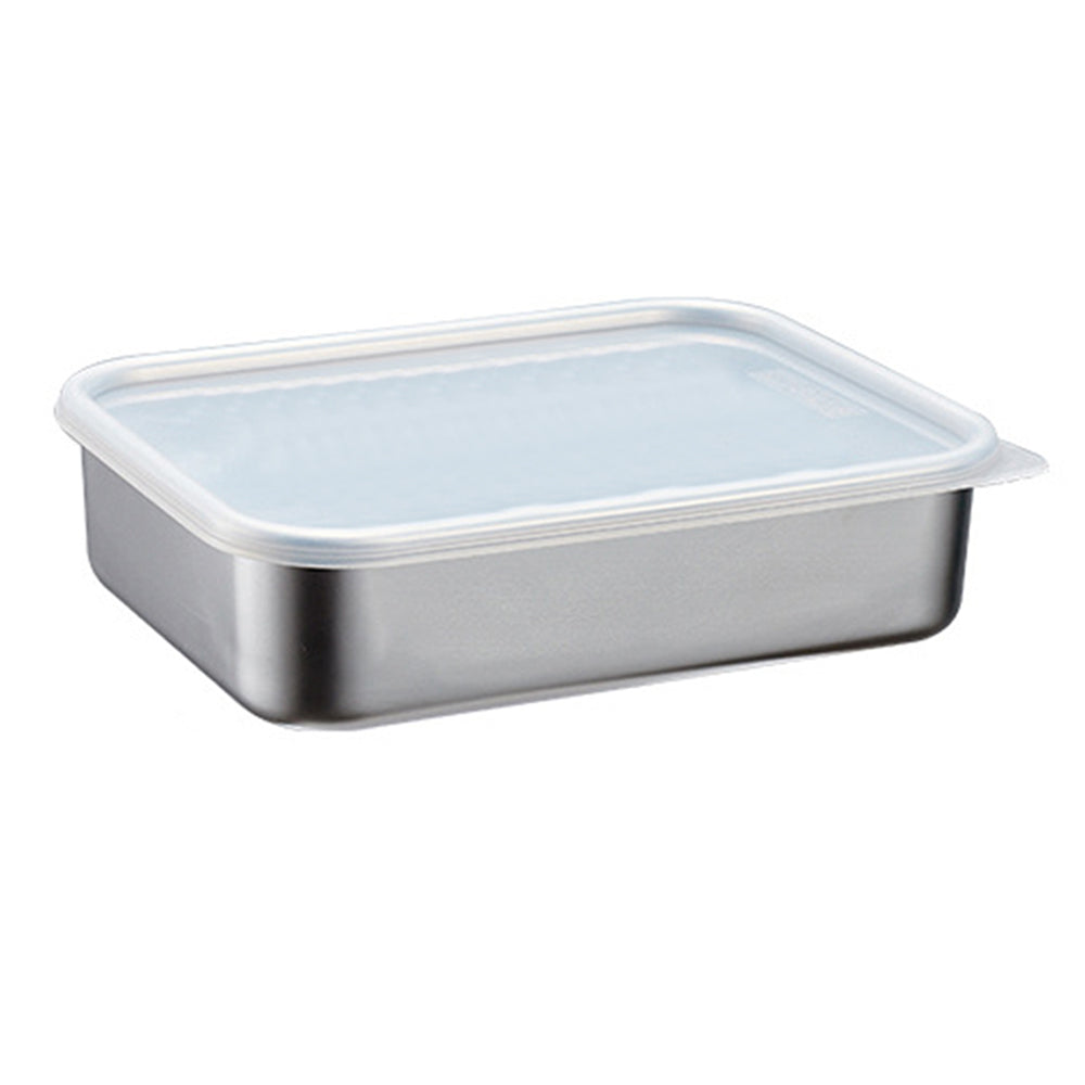 Stainless Steel Insulation Preservation Food Container with Clear Lid