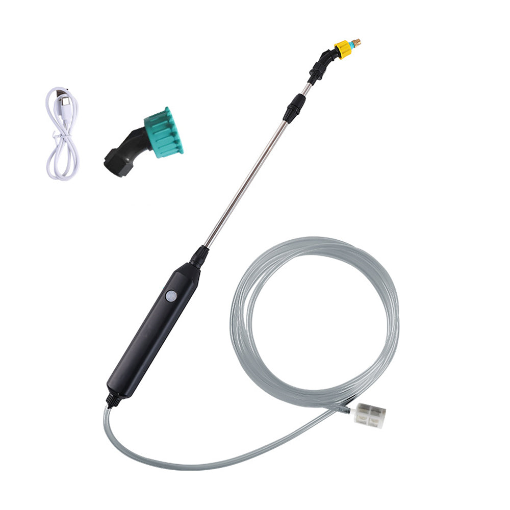 Portable Telescopic Gardening Electric Adjustable Sprinkler with 2 Nozzles and 3M Hose