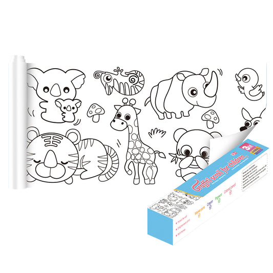 Kid's DIY Painting Roll Paper