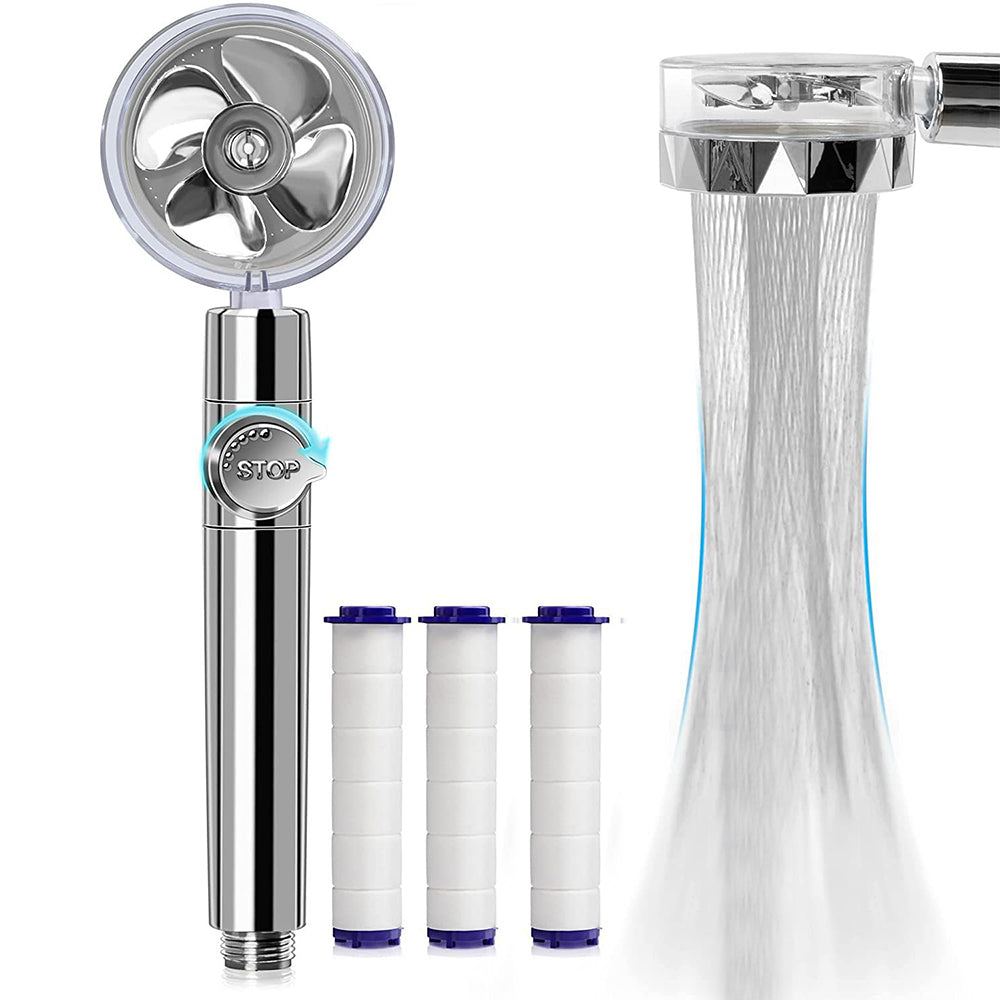 Handheld Propeller Bathroom Shower Head