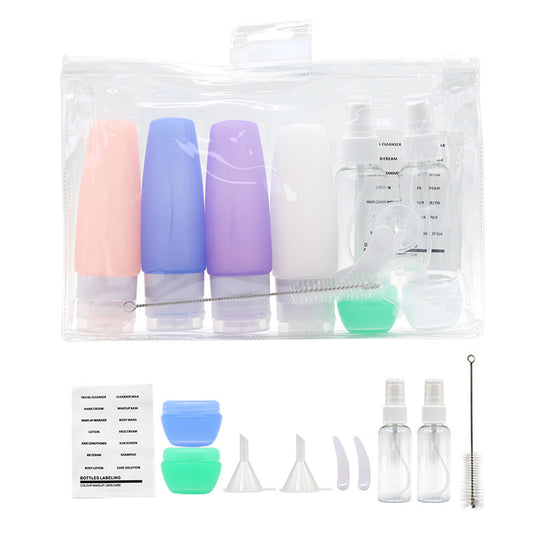 14Pcs Silicone Leakproof Travel Dispensing Bottles Set