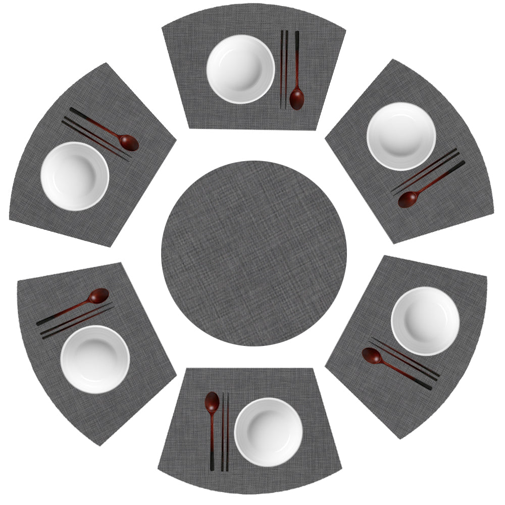 Set of 7 Placemats for Dining Table