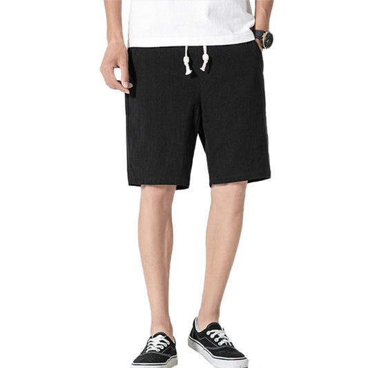 Men's Cotton Linen Bermuda