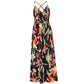 Floral Spaghetti Straps Maxi Dress
