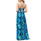 Floral Spaghetti Straps Maxi Dress