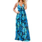 Floral Spaghetti Straps Maxi Dress