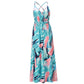 Floral Spaghetti Straps Maxi Dress