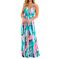 Floral Spaghetti Straps Maxi Dress