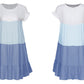 Gradient Tiered Dress