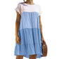 Gradient Tiered Dress