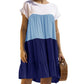 Gradient Tiered Dress