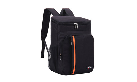 Insulated Cooler Backpack Black