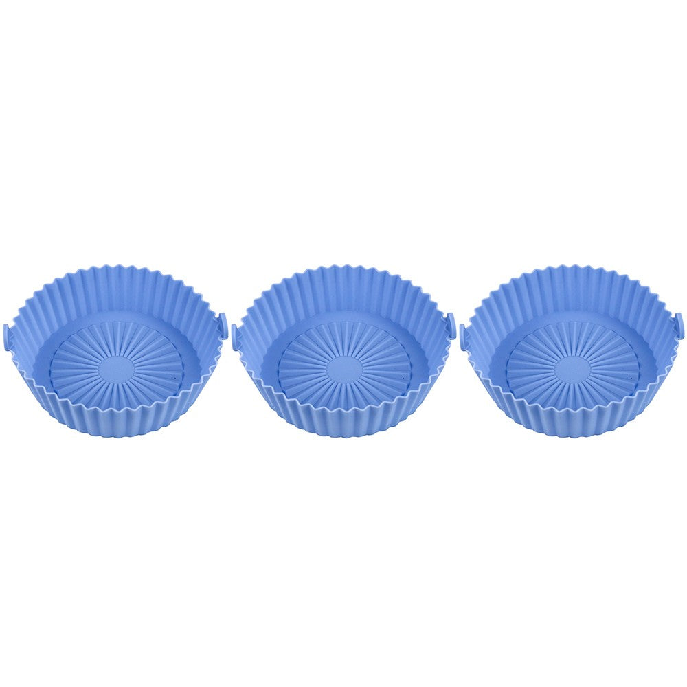 3-Pack Reusable Air Fryer Silicone Pot Silicone Air Fryer Liners