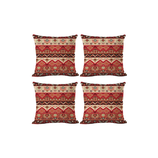 4Pcs Boho Printed Cushion Cover