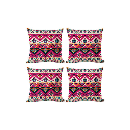 4Pcs Boho Printed Cushion Cover