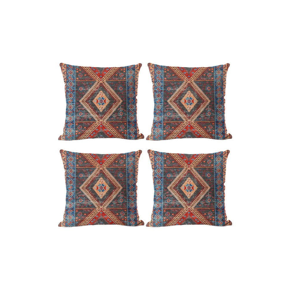 4Pcs Boho Printed Cushion Cover