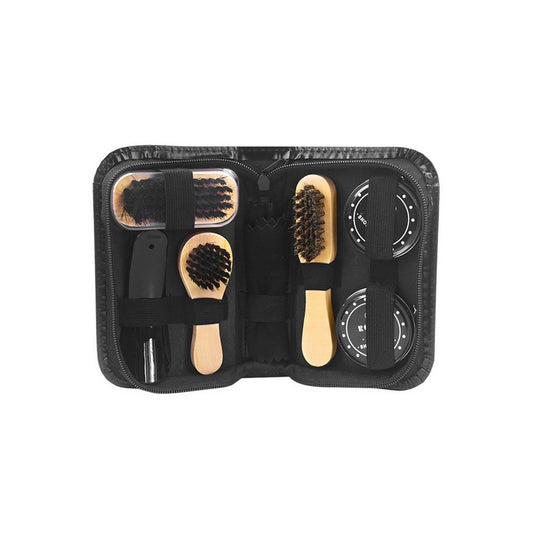 8Piece Shoe Shine Brush kit