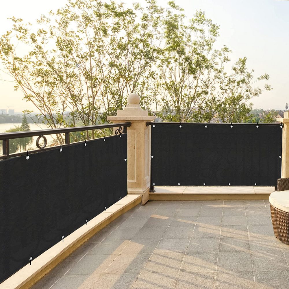 Balcony Privacy Screen Cover Balcony Shield for Porch Deck Outdoor