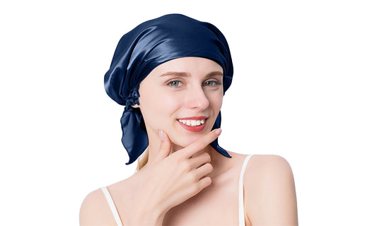 100% Mulberry Silk Sleep Cap