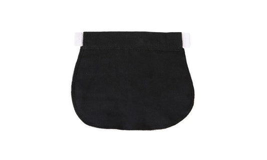 Adjustable Maternity Pants Extender Black