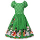 Christmas Polka Dot Dress
