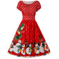 Christmas Polka Dot Dress