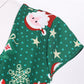 Women's Christmas Summer Short Sleeve Xmas A-Line Dress