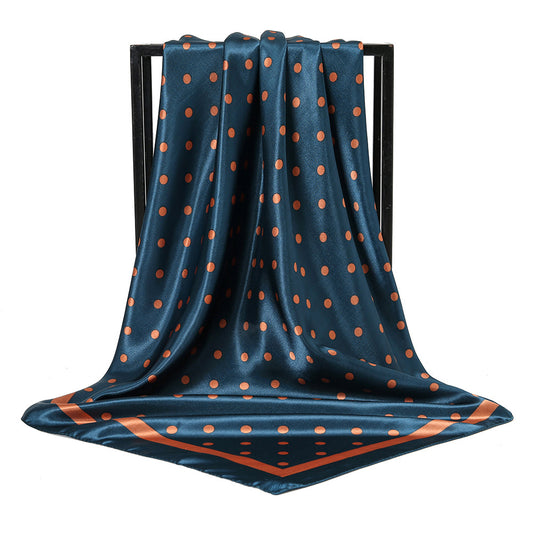 Large Satin Square Head Scarf