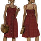 Women's Smocked Spaghetti Strap Dresses