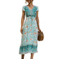Women's Bohemian Floral Print Dress