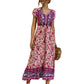 Women's Bohemian Floral Print Dress
