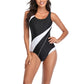 Women's One Piece Athletic Swimsuit