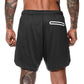 Men Running Shorts Workout Shorts Gym Yoga Outdoor Sports Shorts