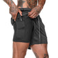 Men Running Shorts Workout Shorts Gym Yoga Outdoor Sports Shorts