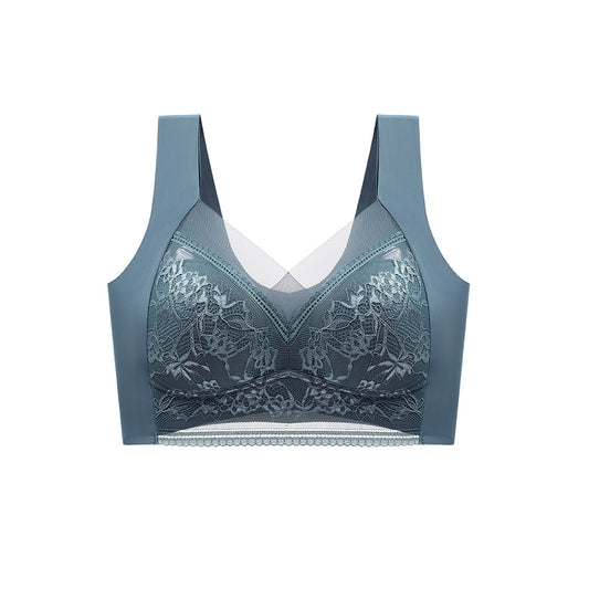 Full Cup Lace Push-Up Seamless Bra
