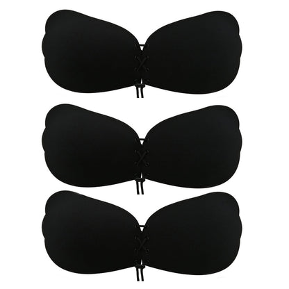 3Pairs Women Sticky Push-up Bra