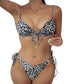 Women's Leopard Two-Piece Swimsuit