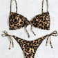 Women's Leopard Two-Piece Swimsuit