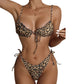 Women's Leopard Two-Piece Swimsuit