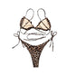 Women's Leopard Two-Piece Swimsuit