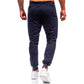 Men Casual Jogger Pants with Zippered Pockets