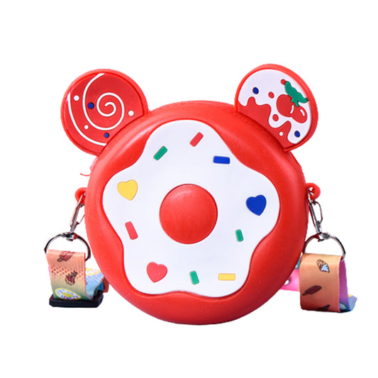 2Pack Girl Mini Silicone Pop Shoulder Bag