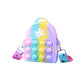 2Pack Girl Mini Silicone Pop Shoulder Bag