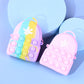 2Pack Girl Mini Silicone Pop Shoulder Bag