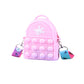 2Pack Girl Mini Silicone Pop Shoulder Bag