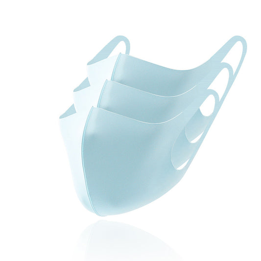 10Pcs Reusable Face Masks -Blue