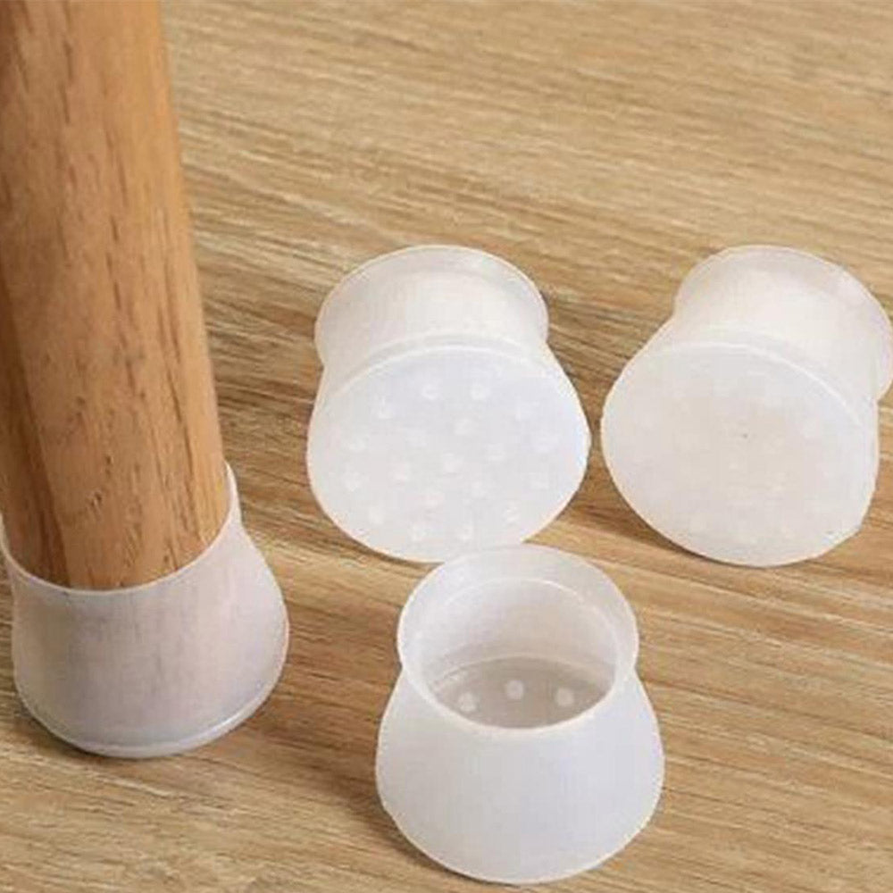 24-Pack Furniture Silicon Protection Cover Table Legs Protection Lids