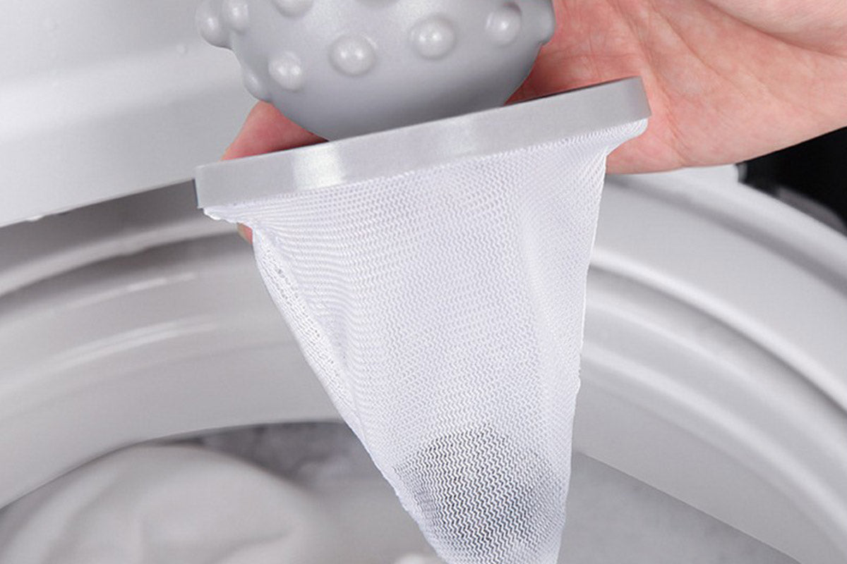 5-Pack Reusable Washing Machine Lint Catcher Mesh Bags